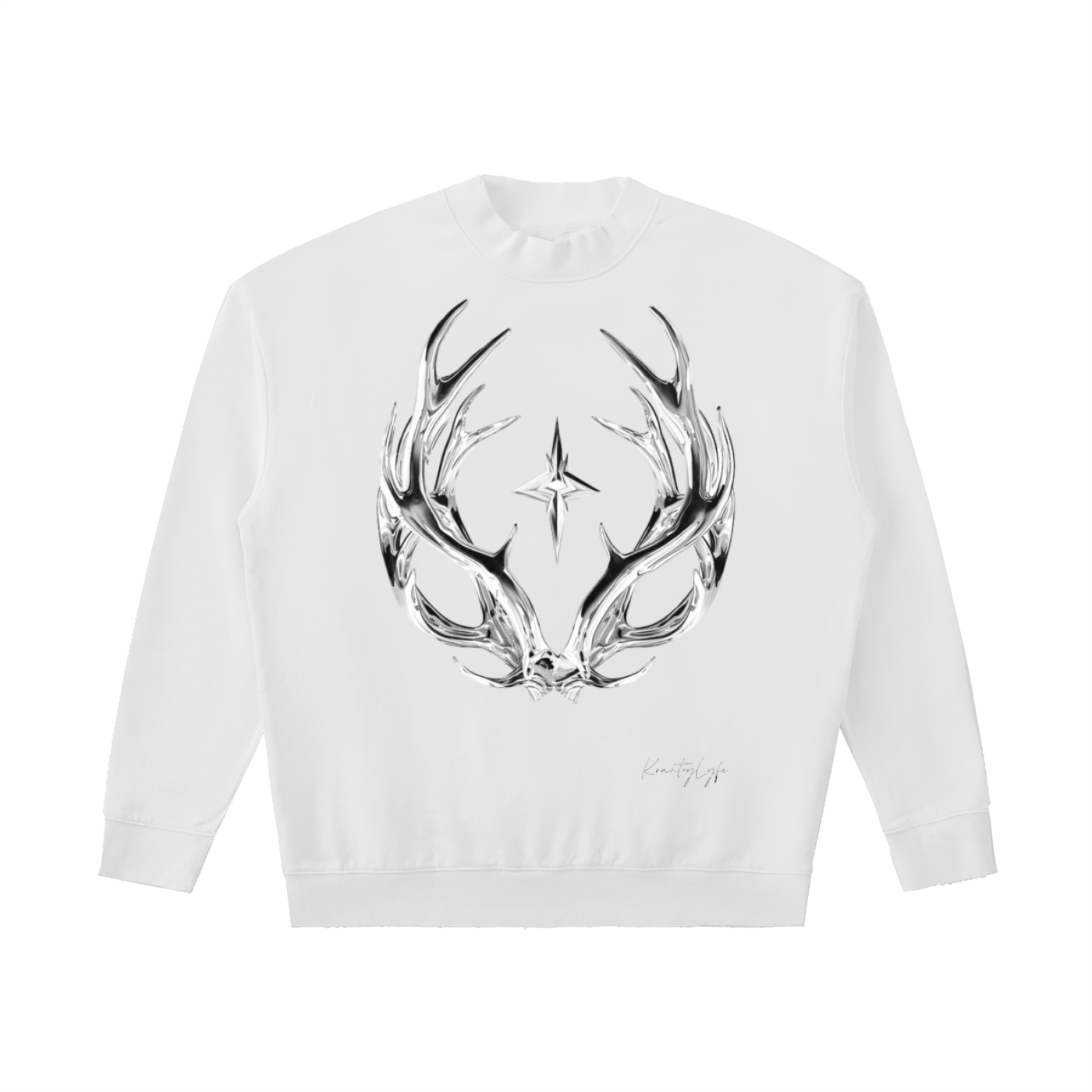 Drop Shoulder Crewneck Sweatshirt