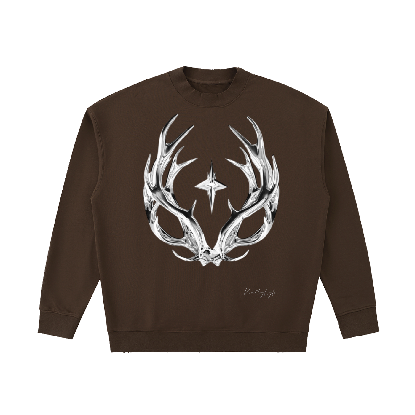 Drop Shoulder Crewneck Sweatshirt