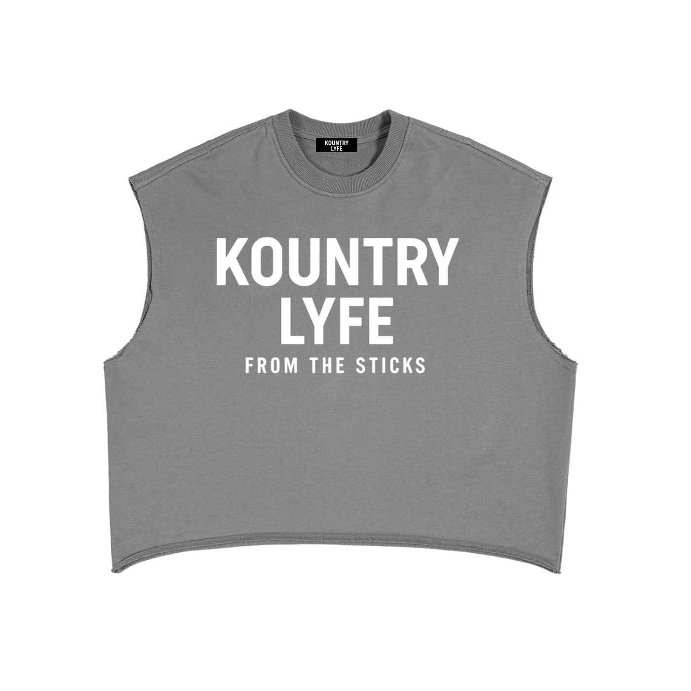 French Terry Boxy Tank Top