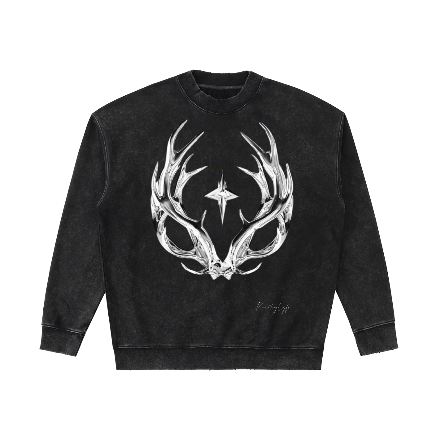 Drop Shoulder Crewneck Sweatshirt