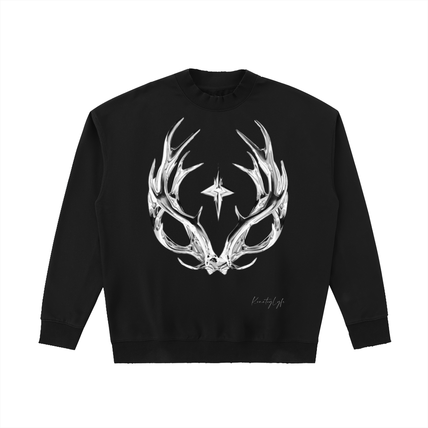 Drop Shoulder Crewneck Sweatshirt