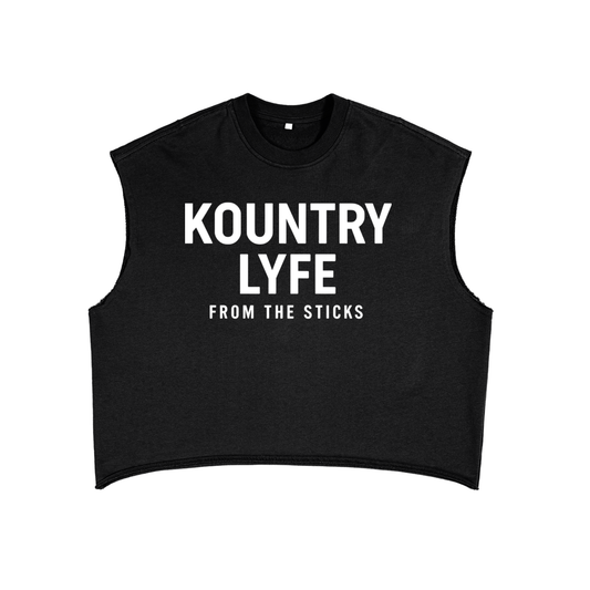 French Terry Boxy Tank Top
